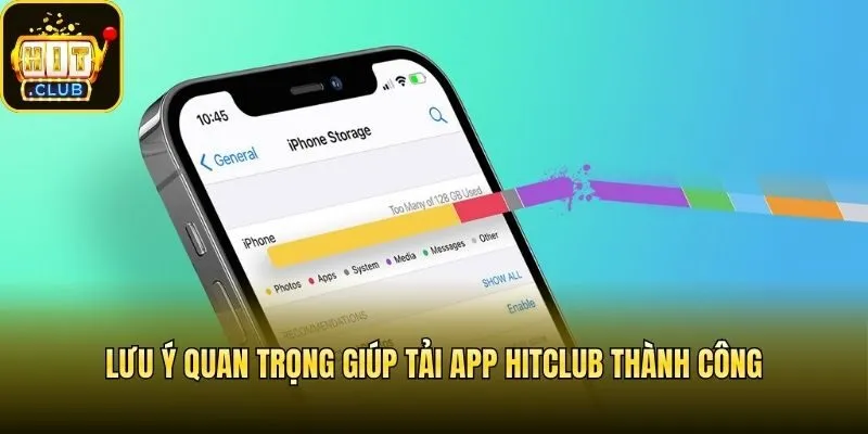 Lưu ý quan trọng giúp tải app Hitclub thành công